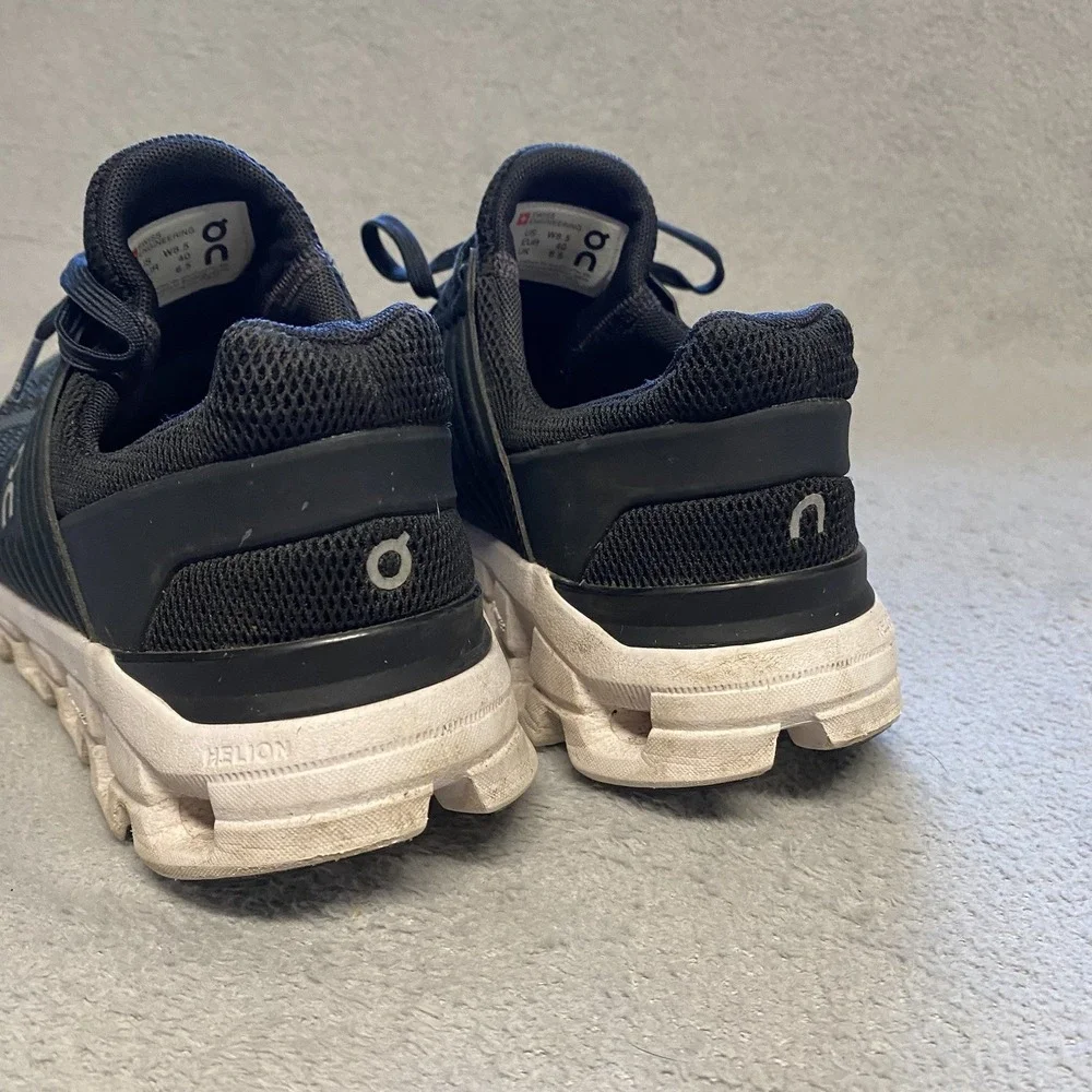 On Running‎ Cloudswift Womens 8.5 Black Gray Shoes Comfort Athletic - Picture 6 of 14